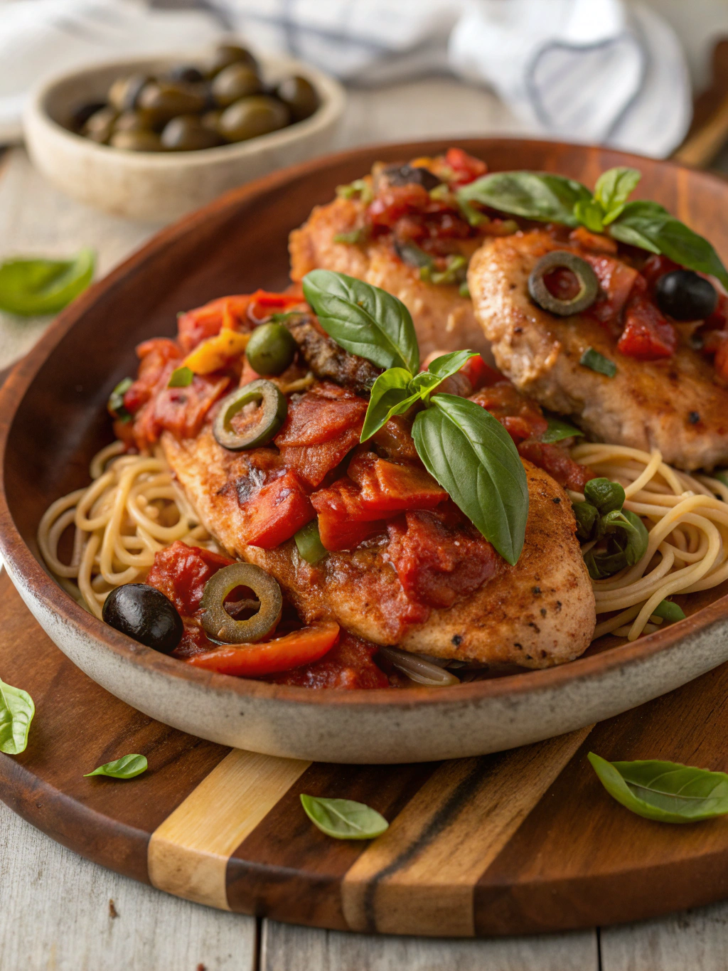 Chicken Puttanesca