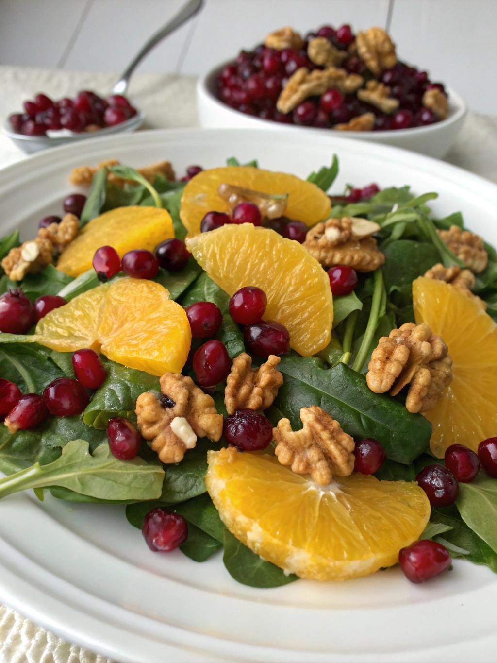 Cranberry Orange Walnut Sala