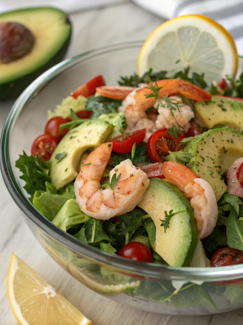 Shrimp and Avocado Salad