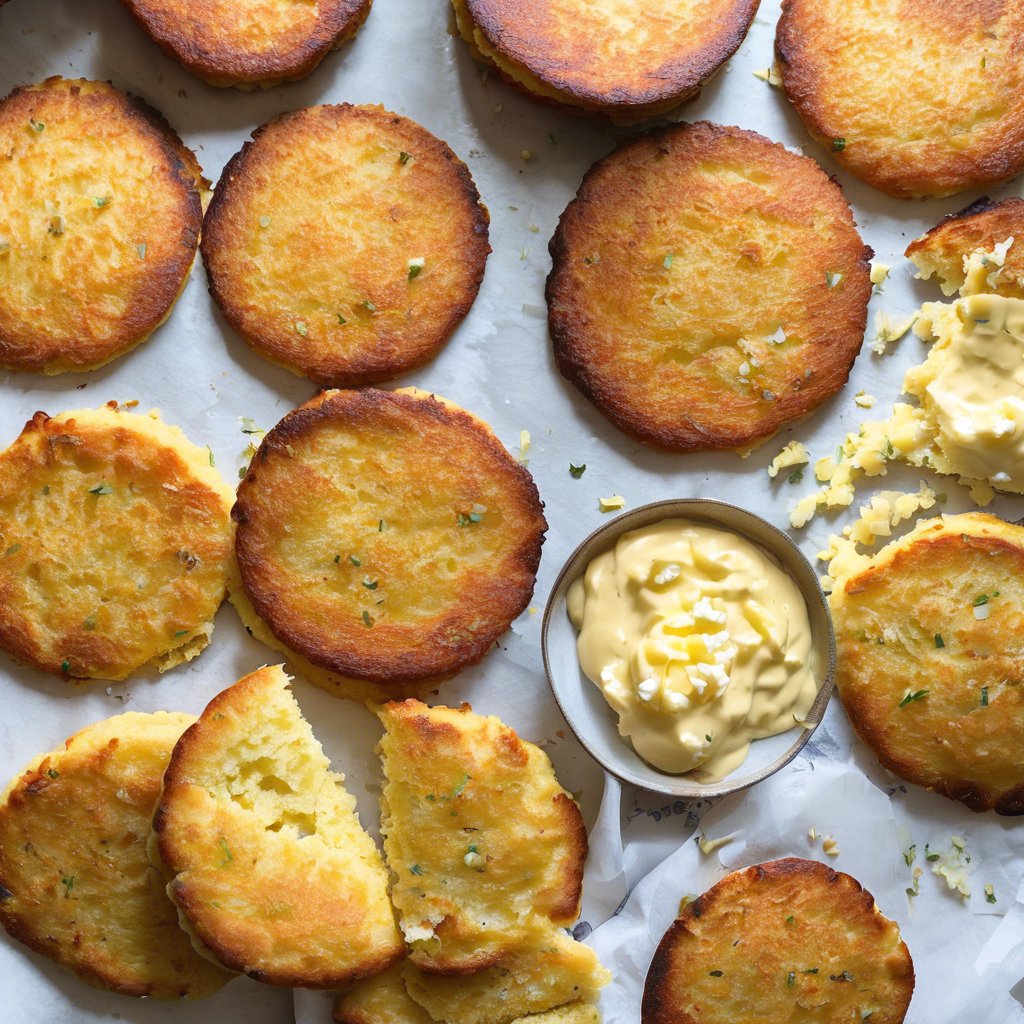 Southern Cornbread Hoecakes