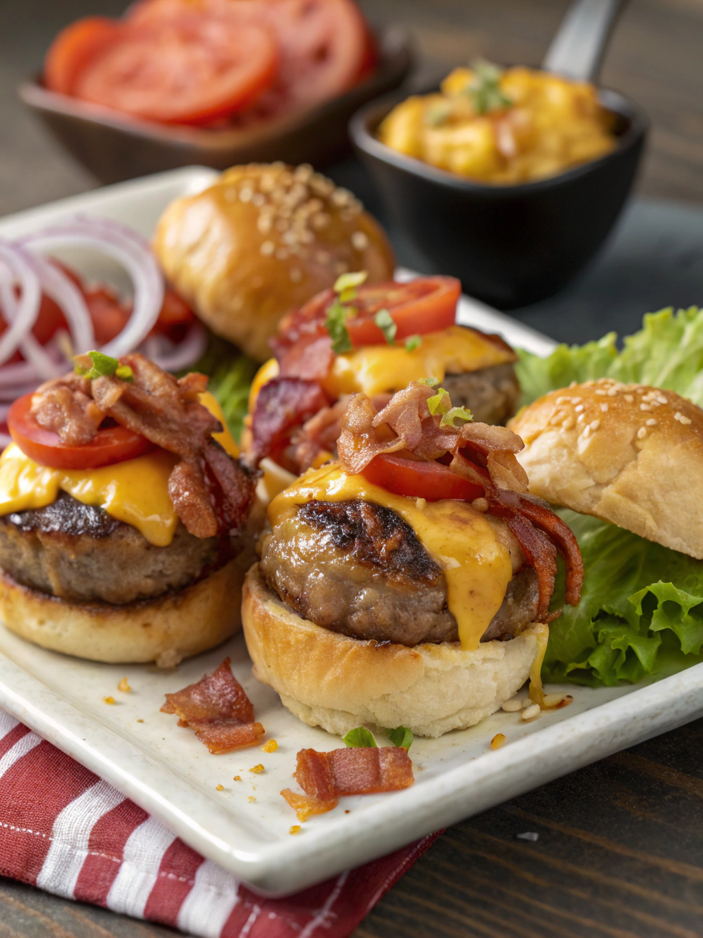 Bacon Cheeseburger Bombs