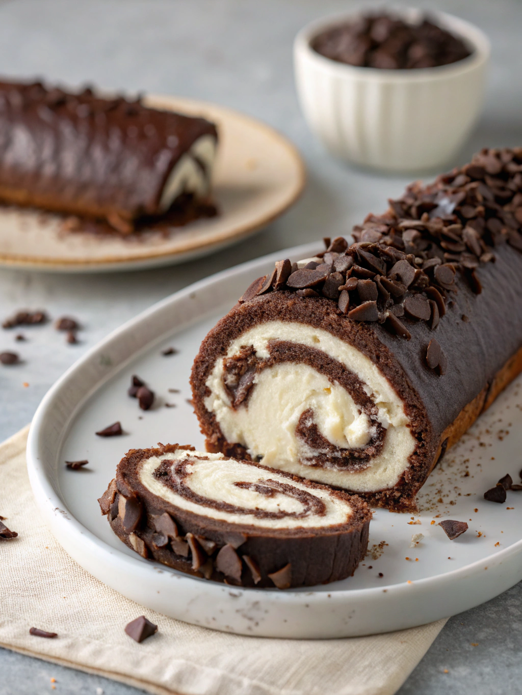 Chocolate Swiss Roll