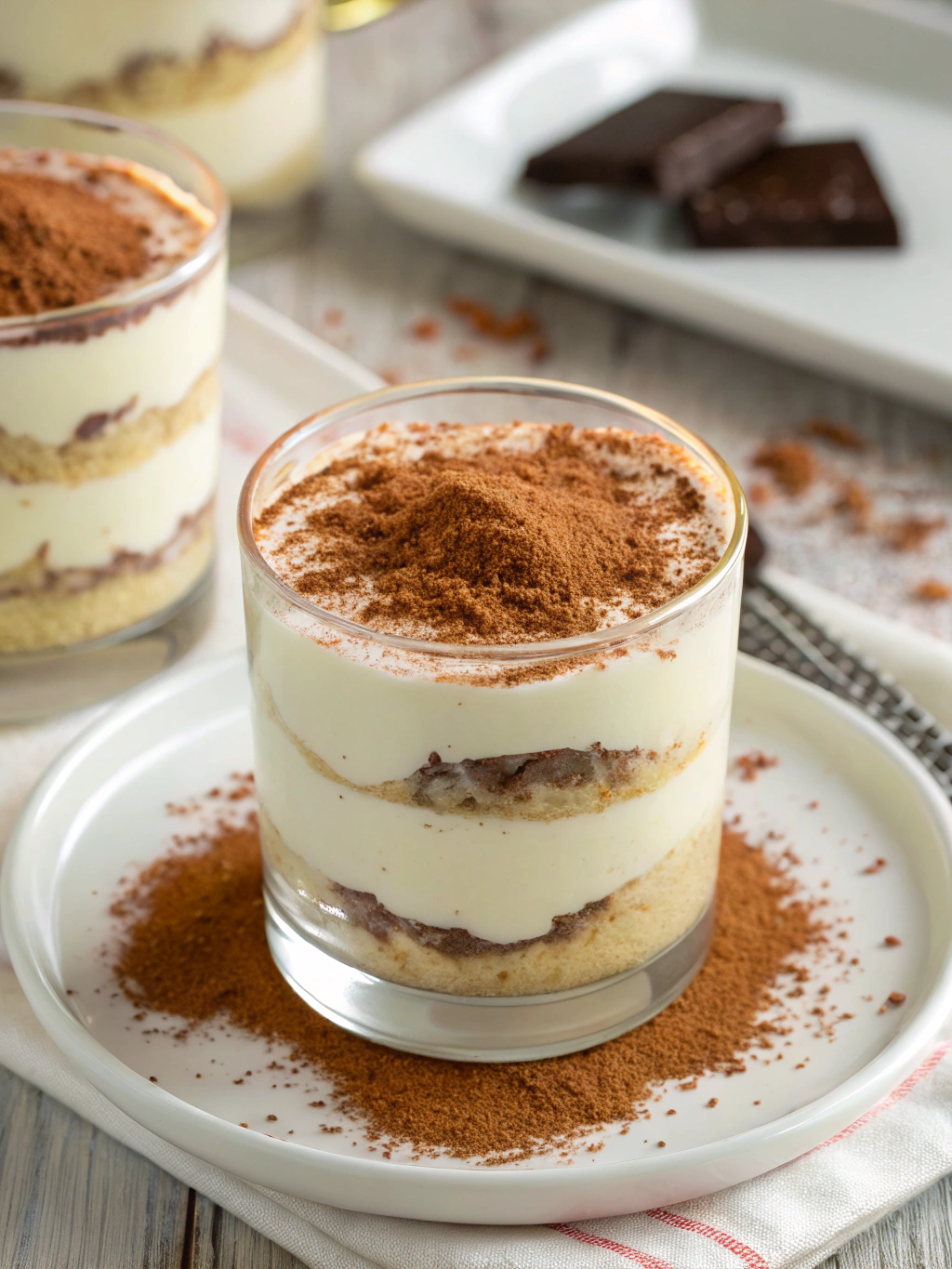 Coconut-White Chocolate Tiramisu Verrine