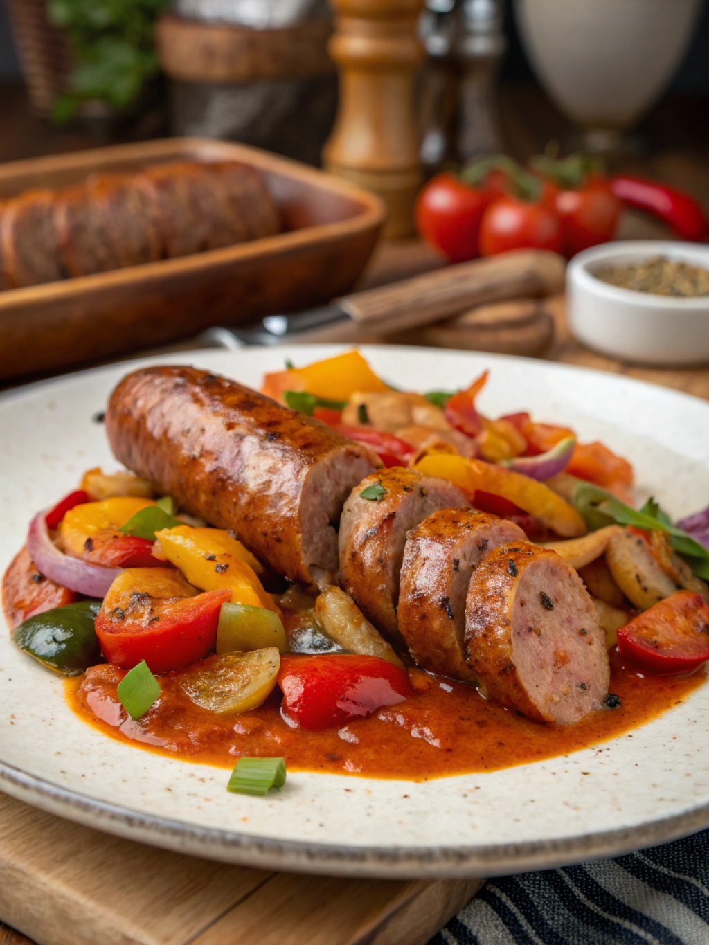 Gourmet and Family Sausage Rougail