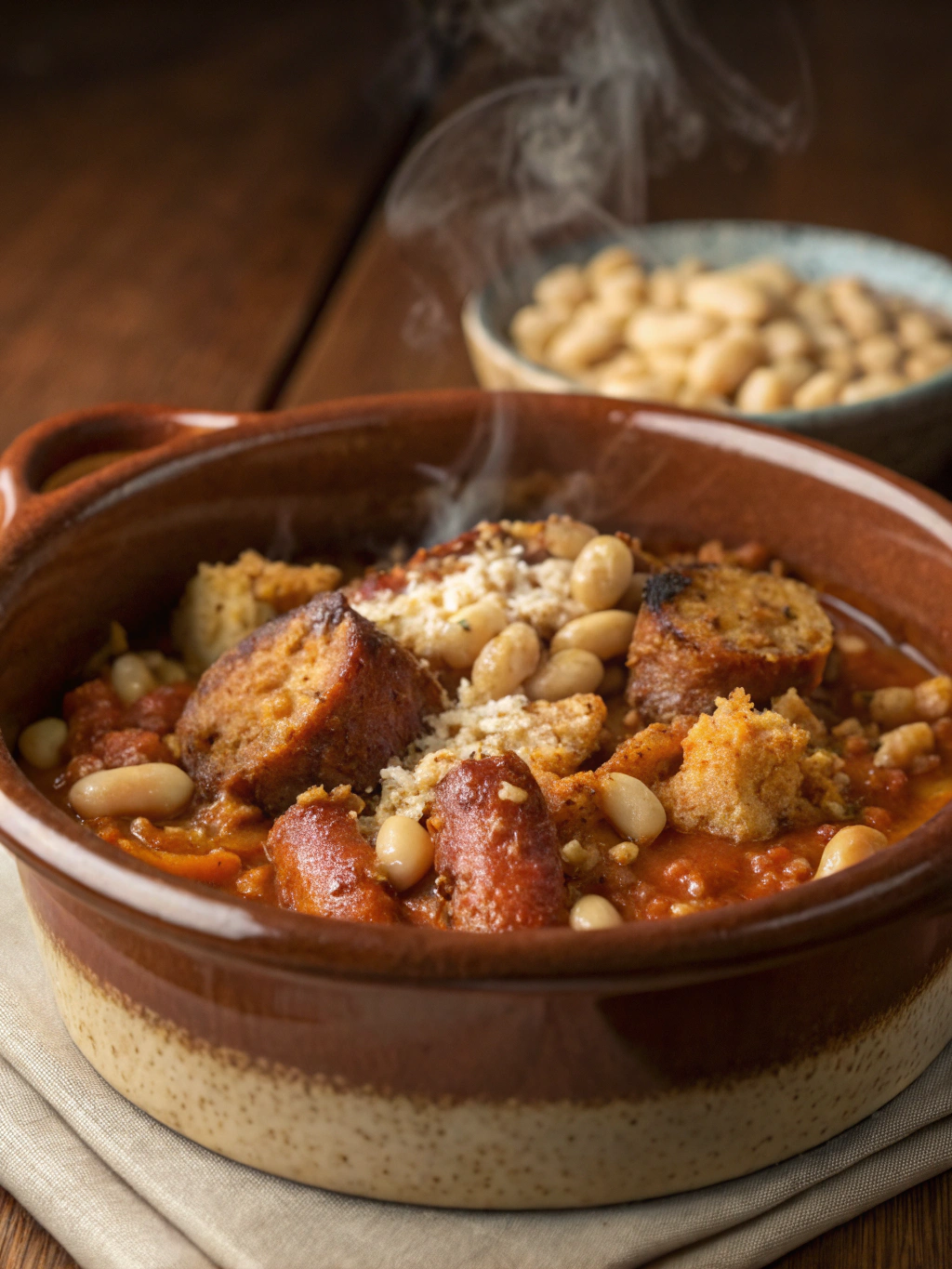 Rustic Chorizo ​​and Sausage Cassoulet