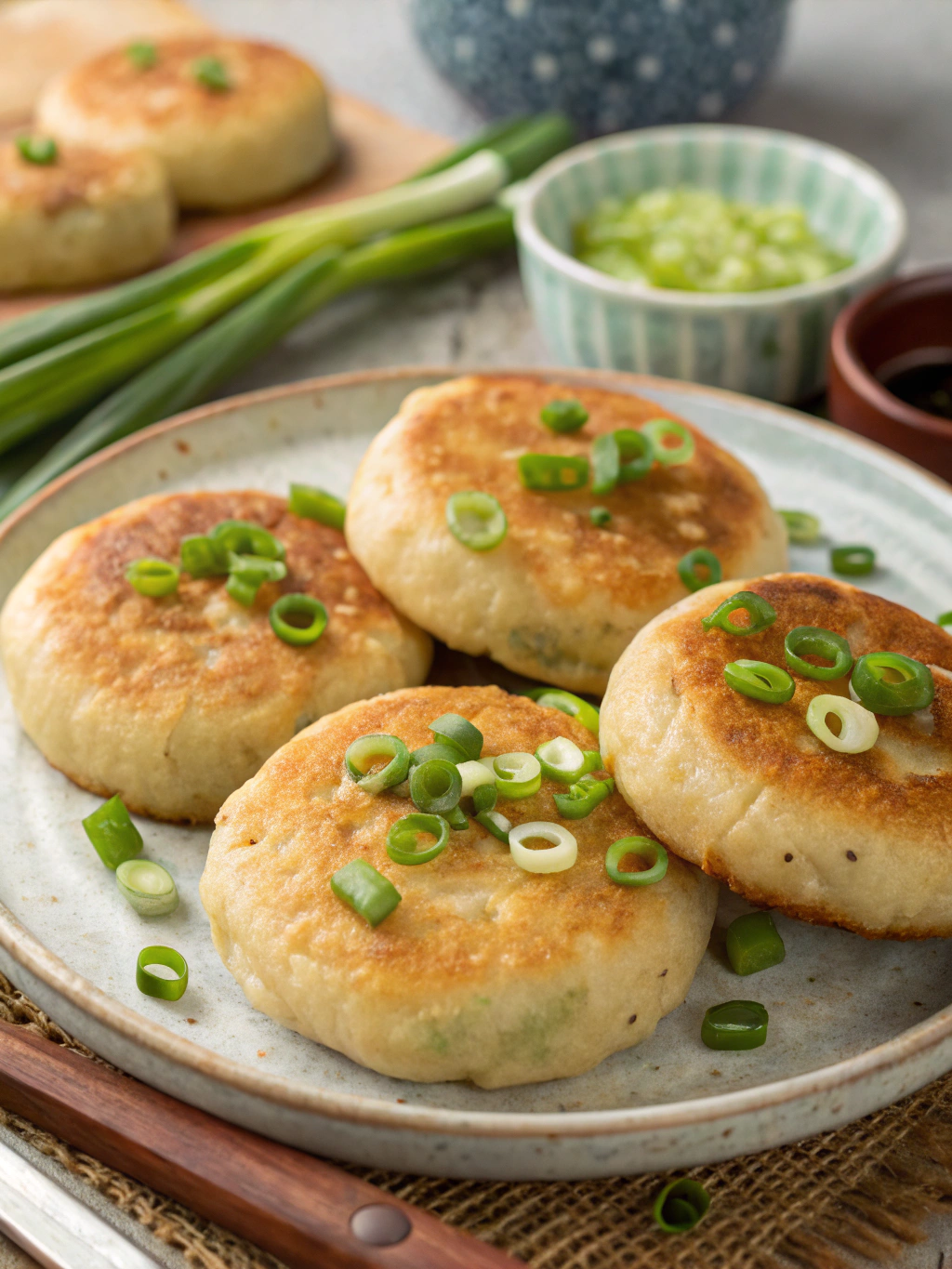 Green Onion Cakes