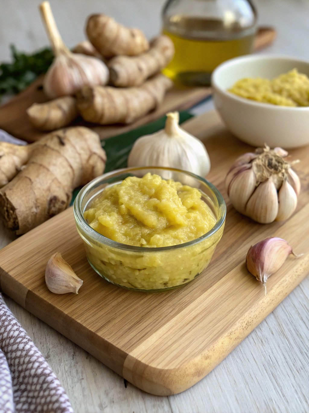 Homemade Ginger-Garlic Paste